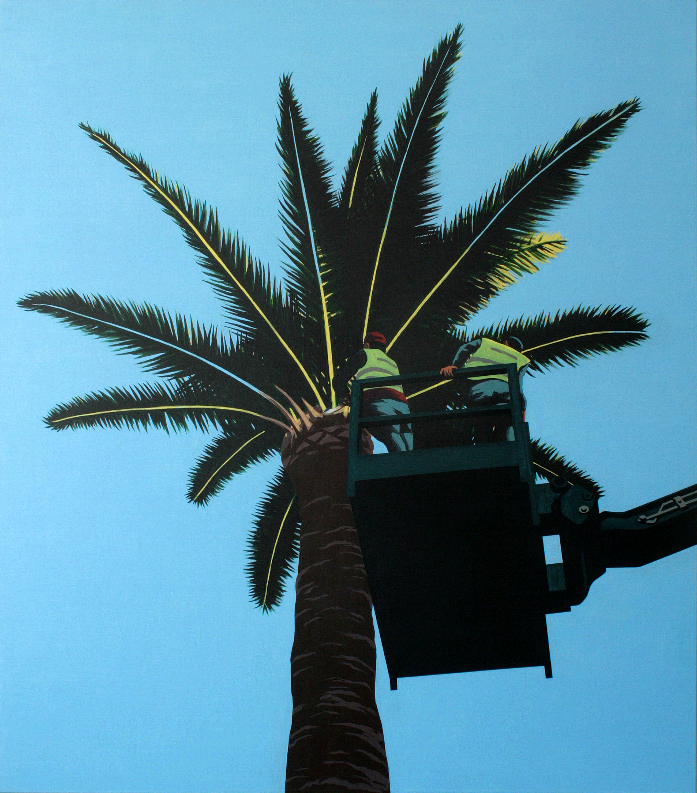 Coupeurs de
                palmes by Mattijs van den Bosch