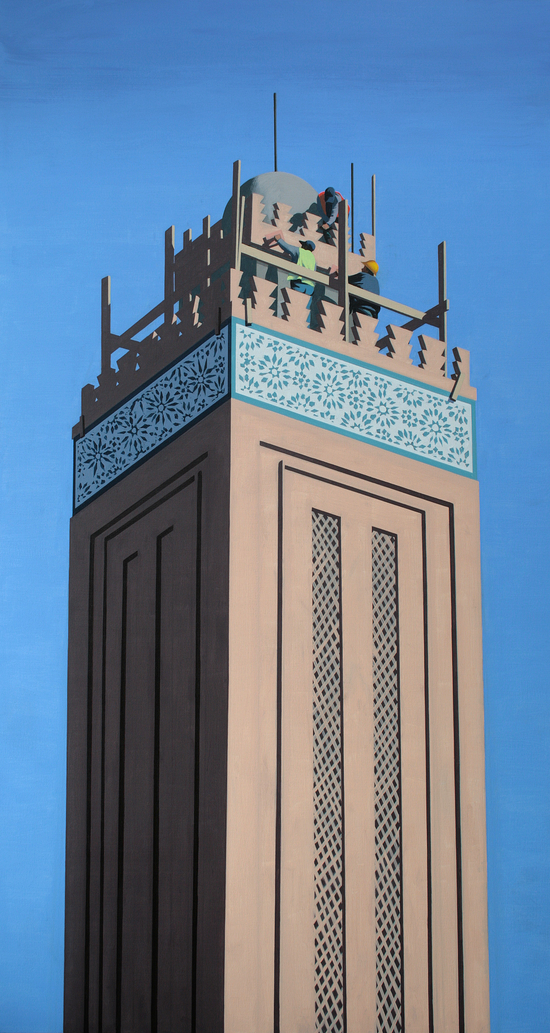 Completing the mosque by Mattijs van den Bosch